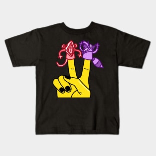 Finger Puppets Kids T-Shirt